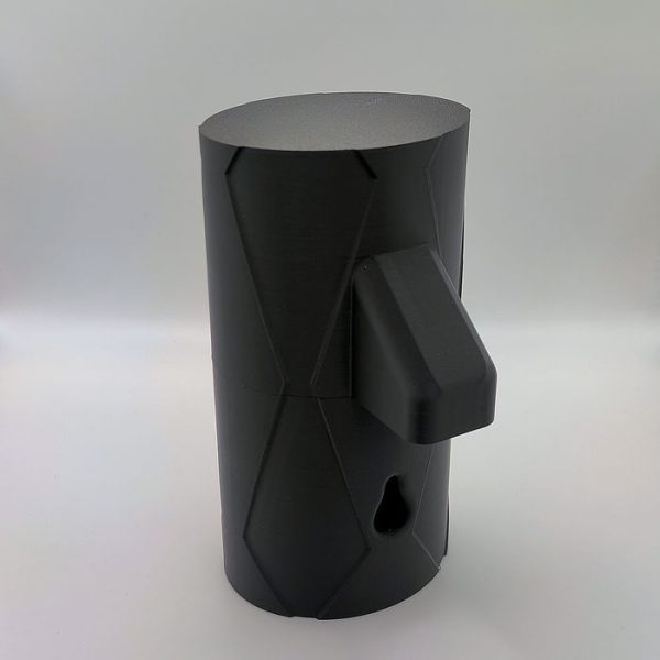 Stylische Schutzhülle für Seifenspender Sagrotan No-Touch – Modernes Rauten-Relief Design – Bild 8