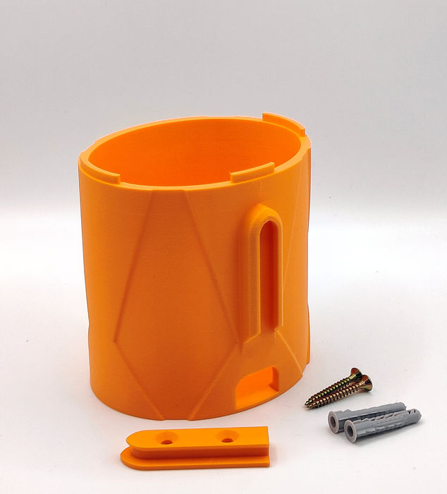 Unterteil mit Wandhalterung für Sagrotan & Dettol No-Touch Seifenspender Hülle – Bild 14