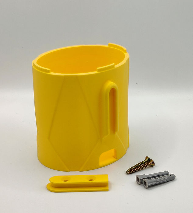 Unterteil mit Wandhalterung für Sagrotan & Dettol No-Touch Seifenspender Hülle – Bild 7