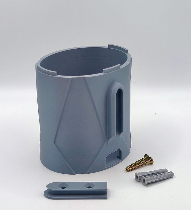 Unterteil mit Wandhalterung für Sagrotan & Dettol No-Touch Seifenspender Hülle – Bild 8