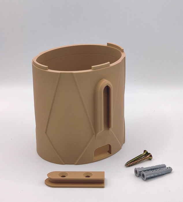 Unterteil mit Wandhalterung für Sagrotan & Dettol No-Touch Seifenspender Hülle – Bild 11