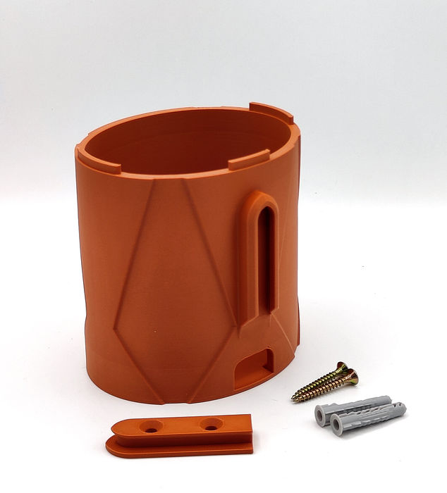 Unterteil mit Wandhalterung für Sagrotan & Dettol No-Touch Seifenspender Hülle – Bild 6