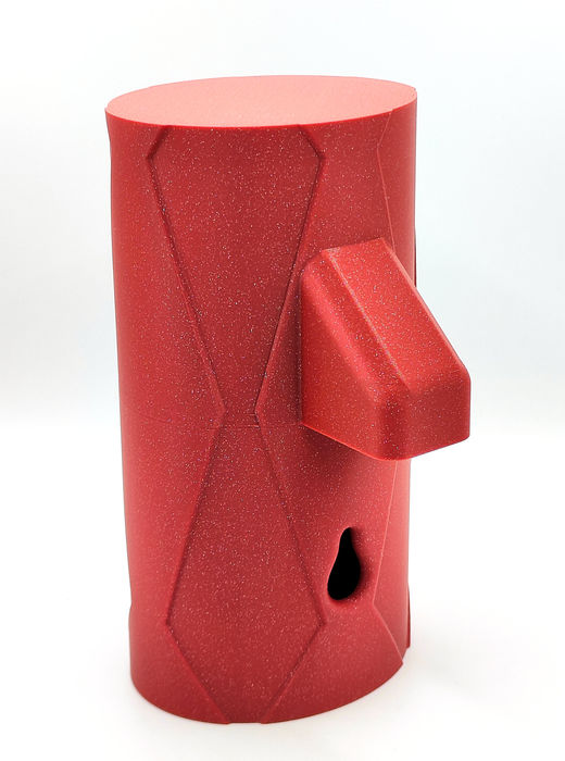 Weihnachts Edition - Stylische Schutzhülle für Seifenspender Sagrotan No-Touch – Modernes Rauten-Relief Design – Bild 7