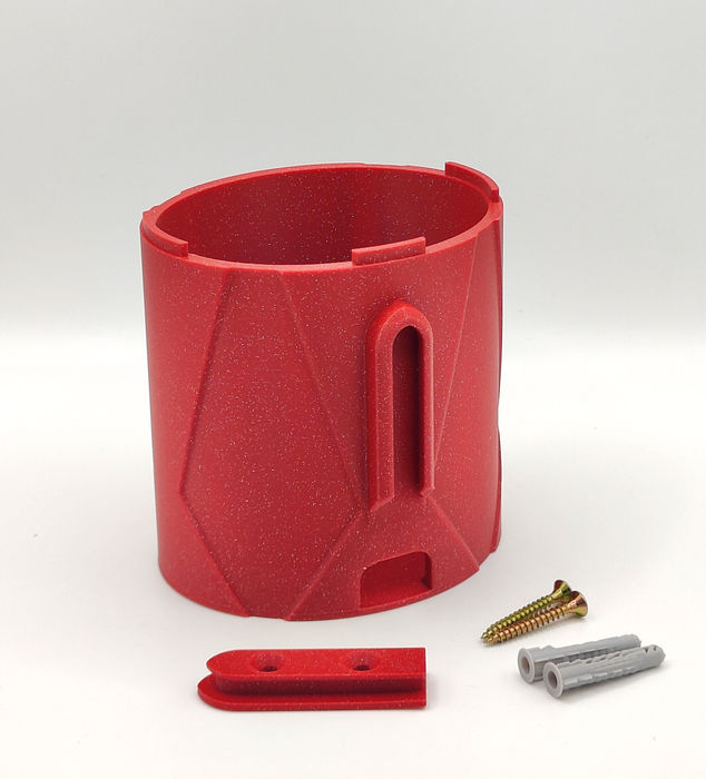 Weihnachts Edition - Stylische Schutzhülle für Seifenspender Sagrotan No-Touch – Modernes Rauten-Relief Design – Bild 10