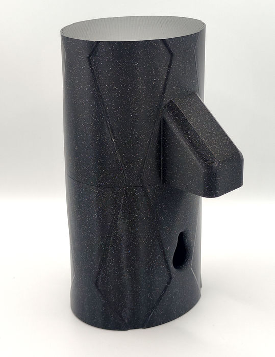 Weihnachts Edition - Stylische Schutzhülle für Seifenspender Sagrotan No-Touch – Modernes Rauten-Relief Design – Bild 5