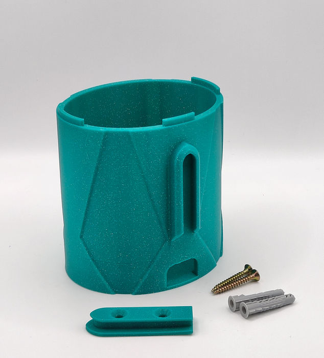 Weihnachts Edition - Stylische Schutzhülle für Seifenspender Sagrotan No-Touch – Modernes Rauten-Relief Design – Bild 9